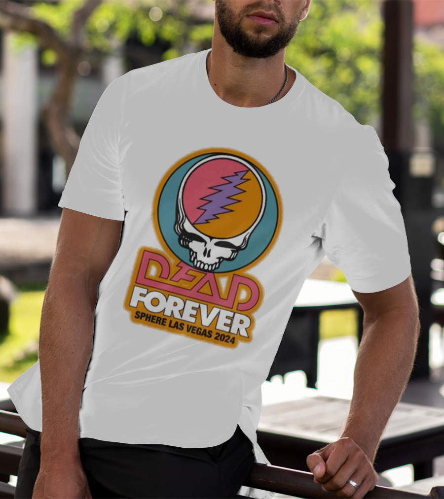 Dead And Company Dead Forever Skull Sphere Las Vegas T-Shirt
