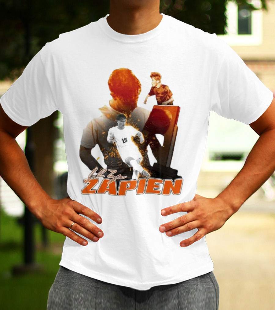Jacob Zapien Soccer Star Player Signature And Trophy T-Shirt