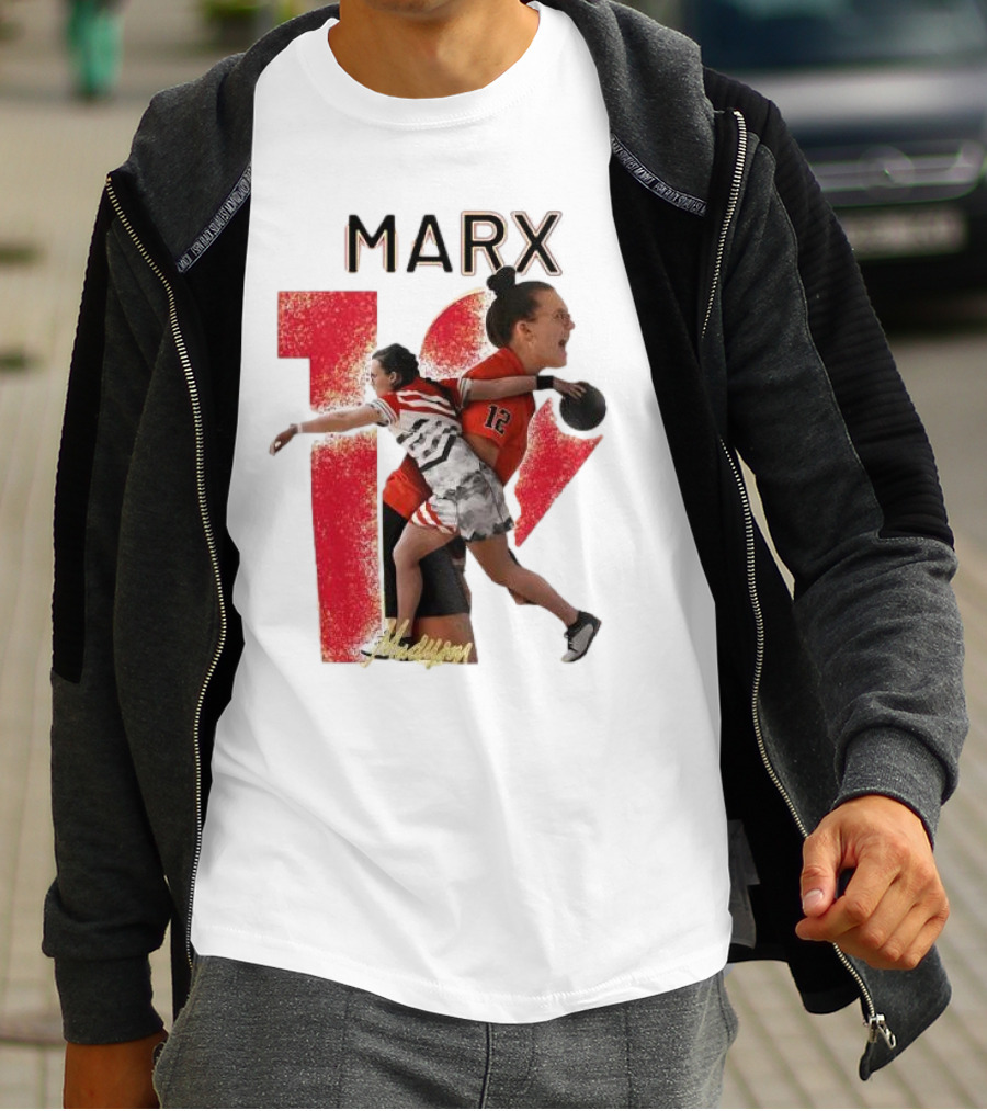 Marx Number 12 Madyson Signature Bowling Action T-Shirt