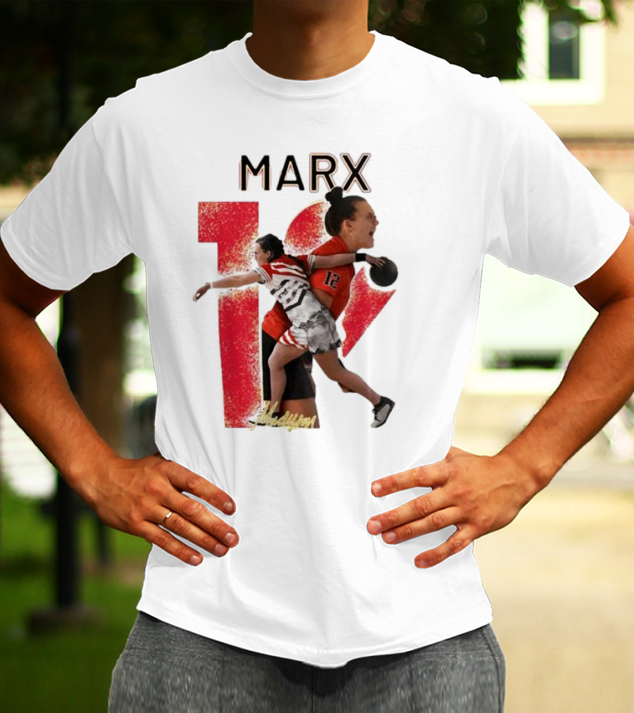 Marx Number 12 Madyson Signature Bowling Action T-Shirt