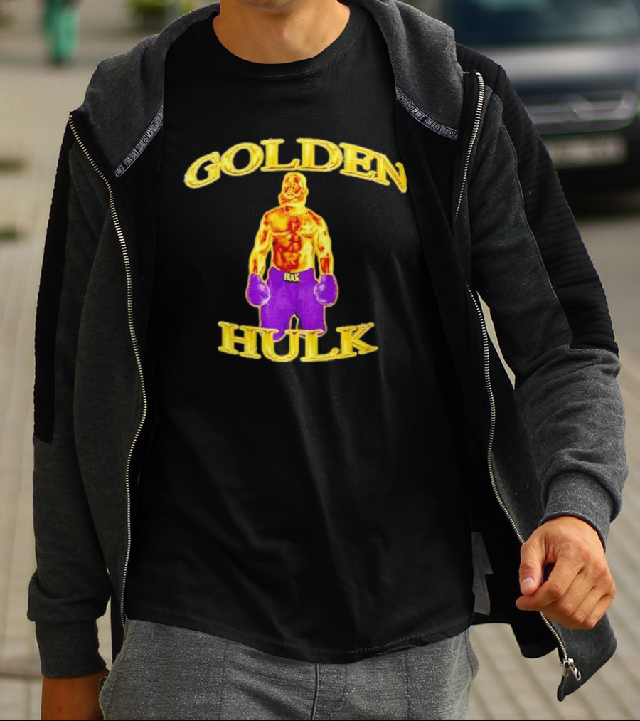 Golden Hulk Boxing Champion Ariel Perez T-Shirt