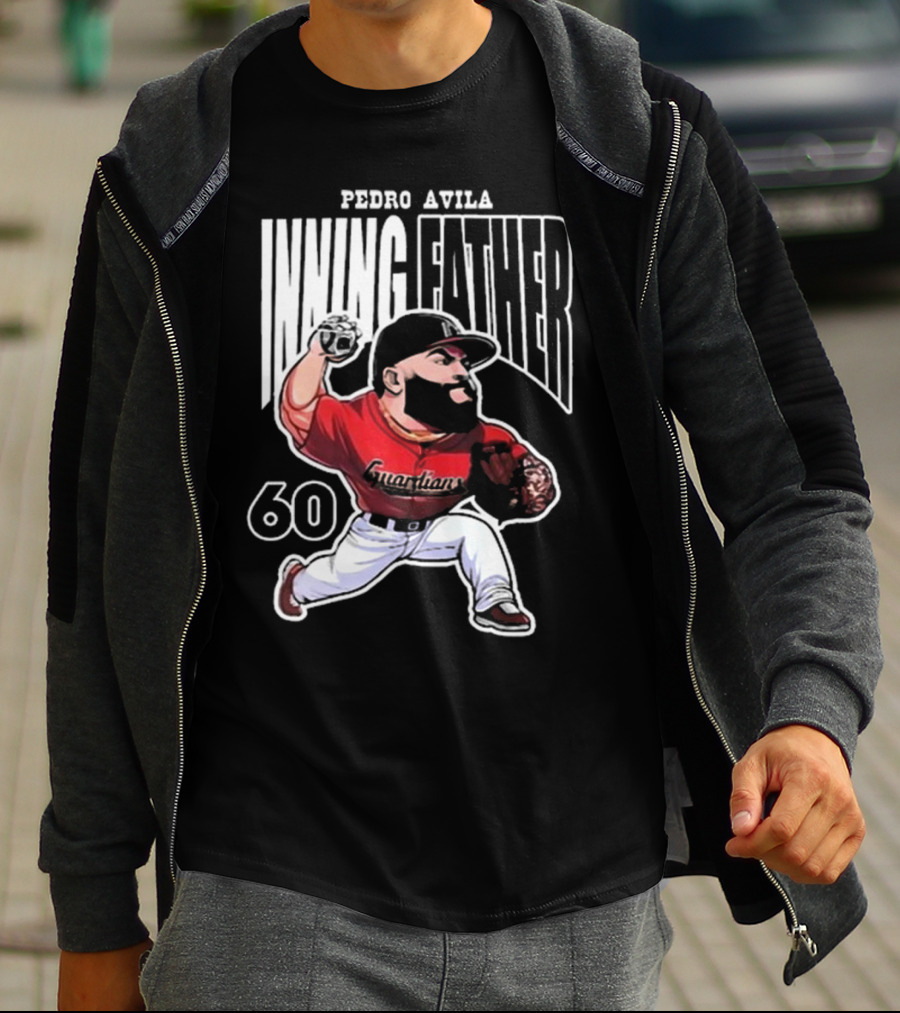 Pedro Avila Inning Father Guanhan 60 Team Spirit T-Shirt