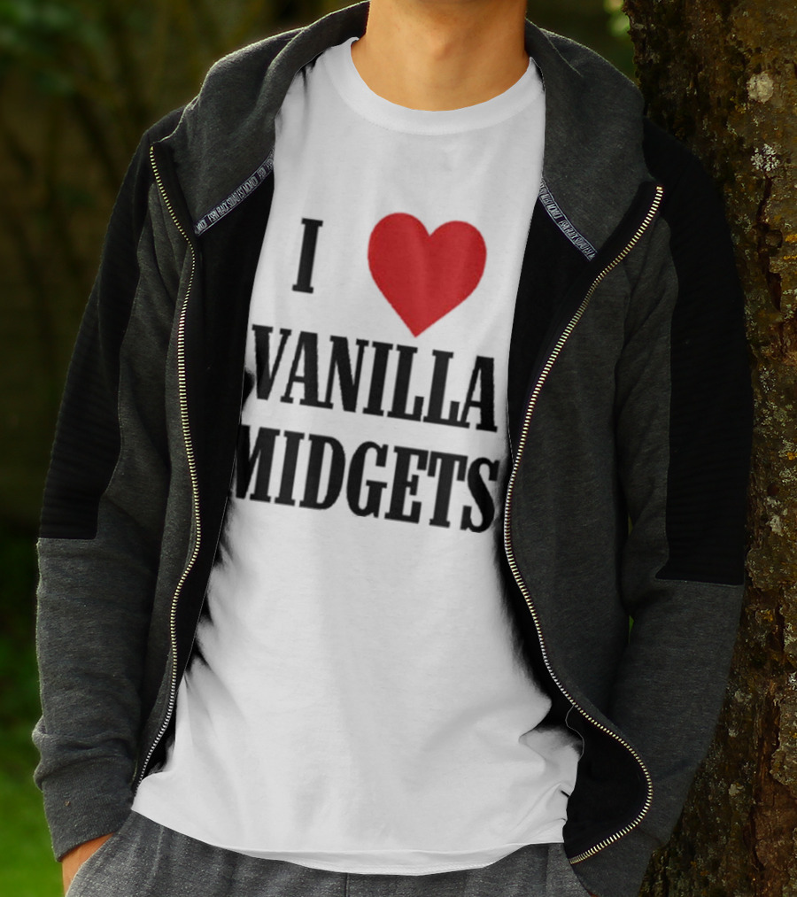 I Love Vanilla Midgets T-Shirt