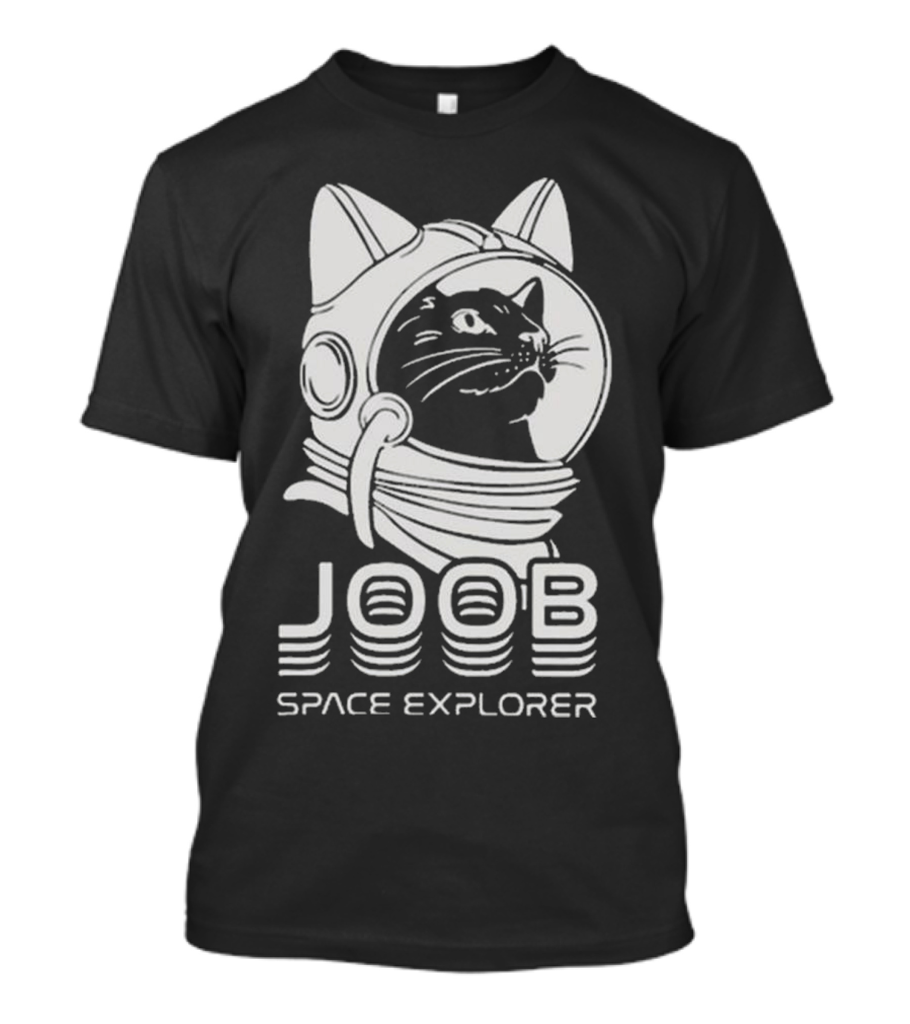 Evan And Katelyn Joob Cat Astronaut Space Explorer T-Shirt