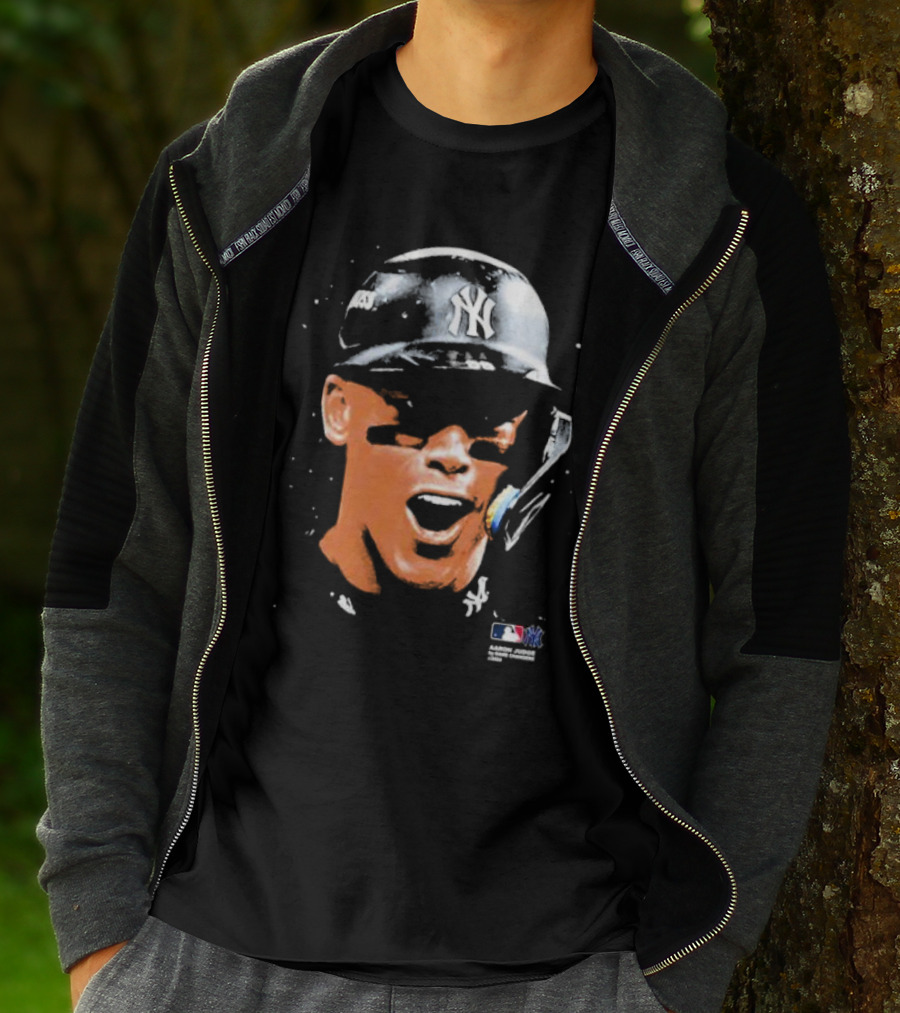 Aaron Judge New York Yankees MLB Big Face T-Shirt