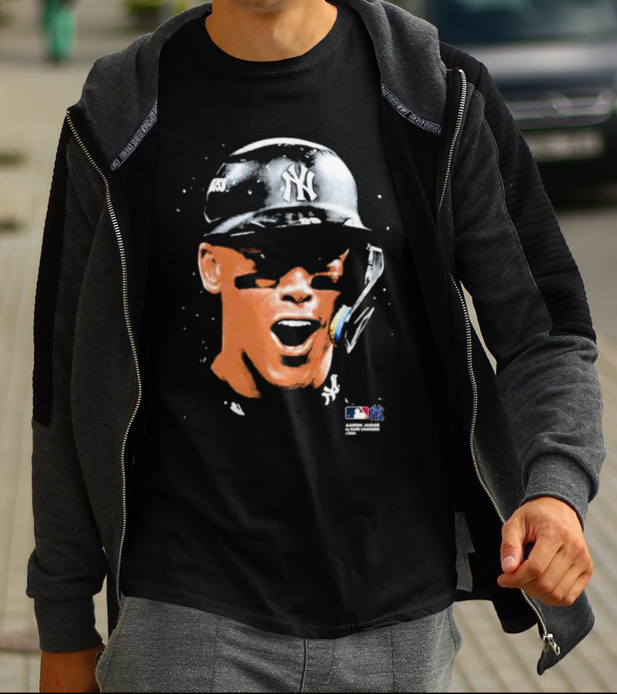 Aaron Judge New York Yankees MLB Big Face T-Shirt