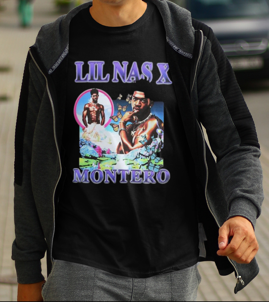 Lil Nas X Montero Butterflies Surreal T-Shirt