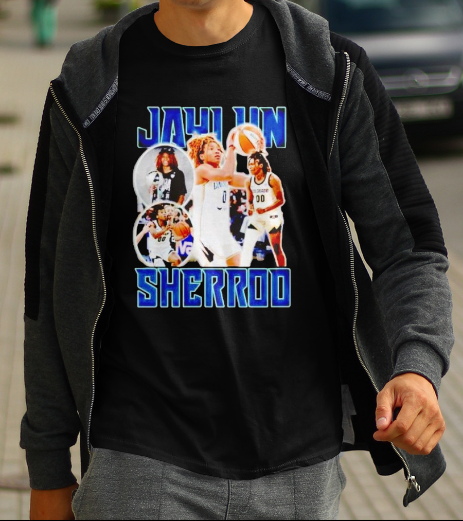 Jaylyn Sherrod Basketball Action Highlights T-Shirt