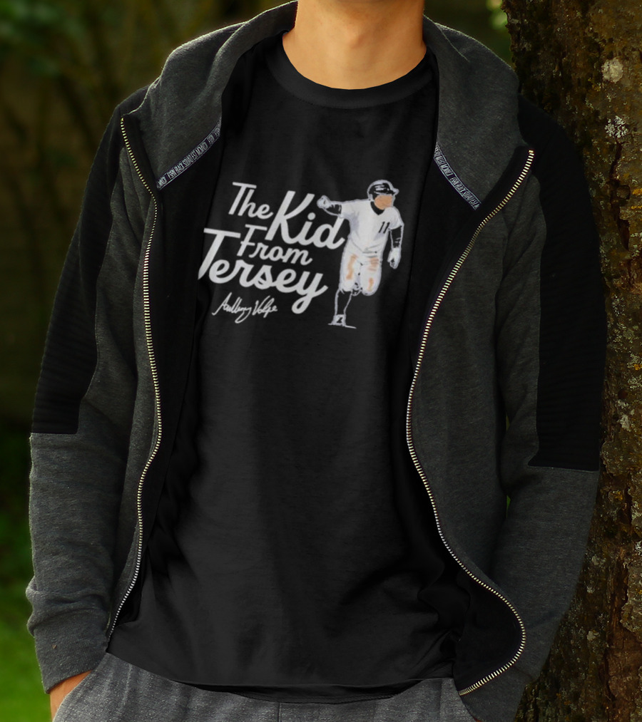 The Kid From Jersey Anthony Volpe New York Yankees Iconic T-Shirt
