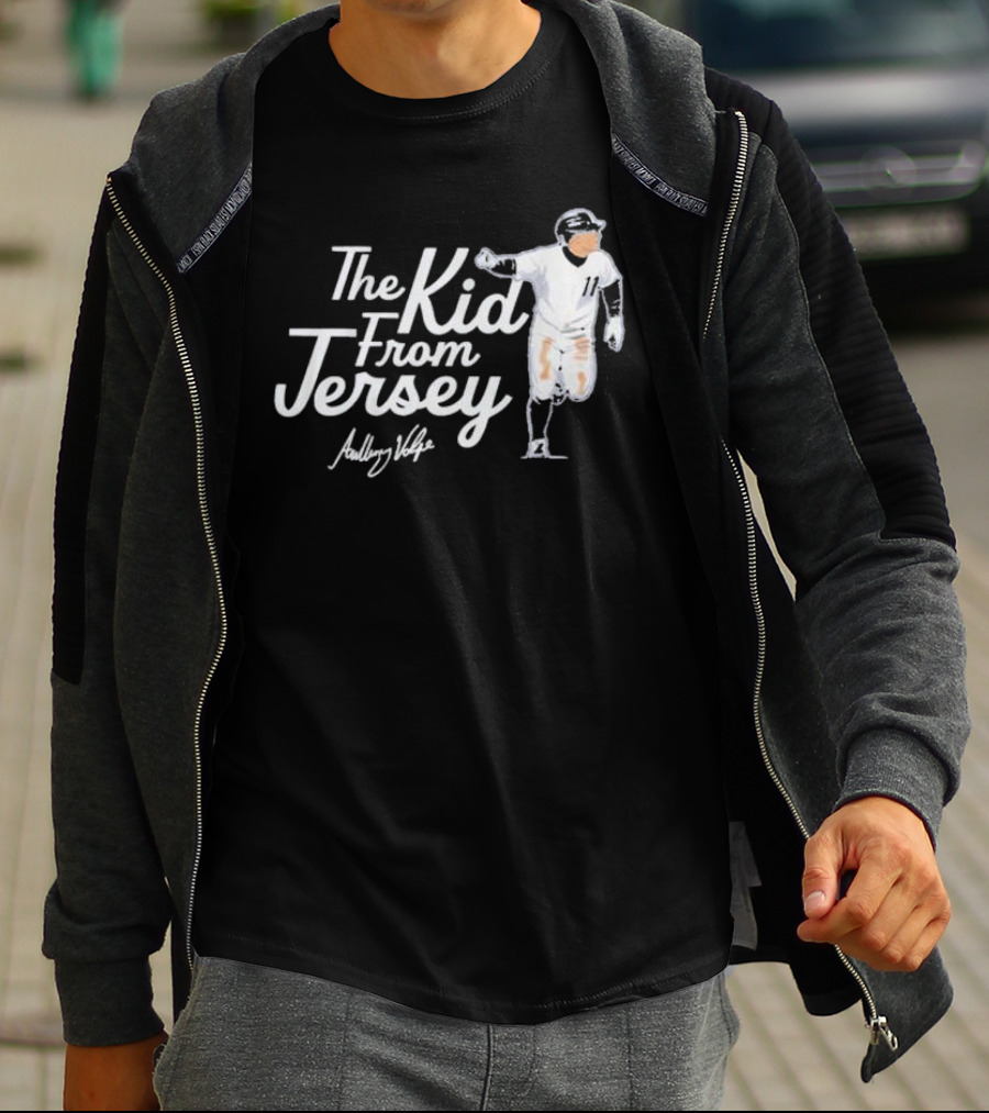 The Kid From Jersey Anthony Volpe New York Yankees Iconic T-Shirt