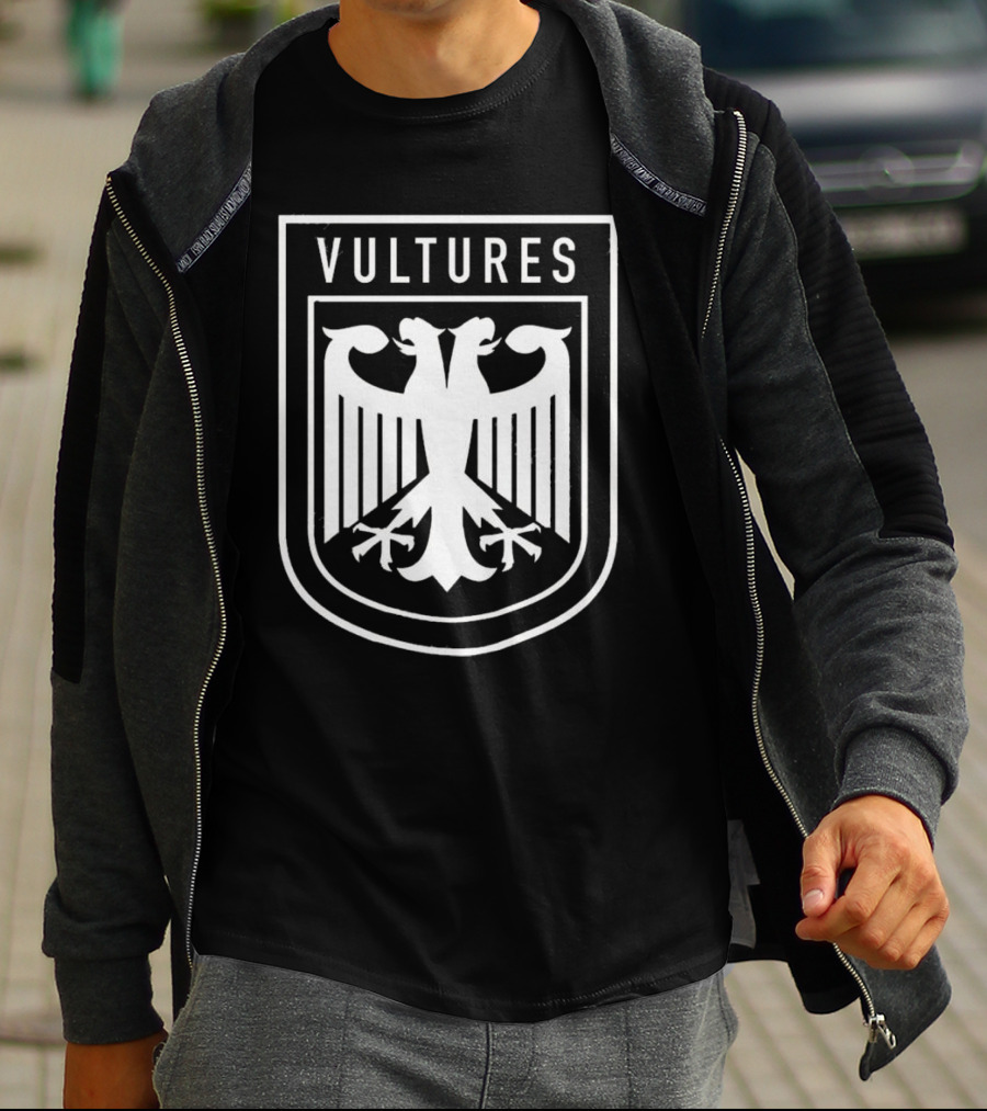 Yeezy Vultures Double-Headed Eagle Emblem T-Shirt