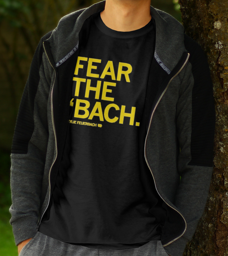 Fear The 'Bach Kylie Feuerbach Iowa Hawkeyes T-Shirt
