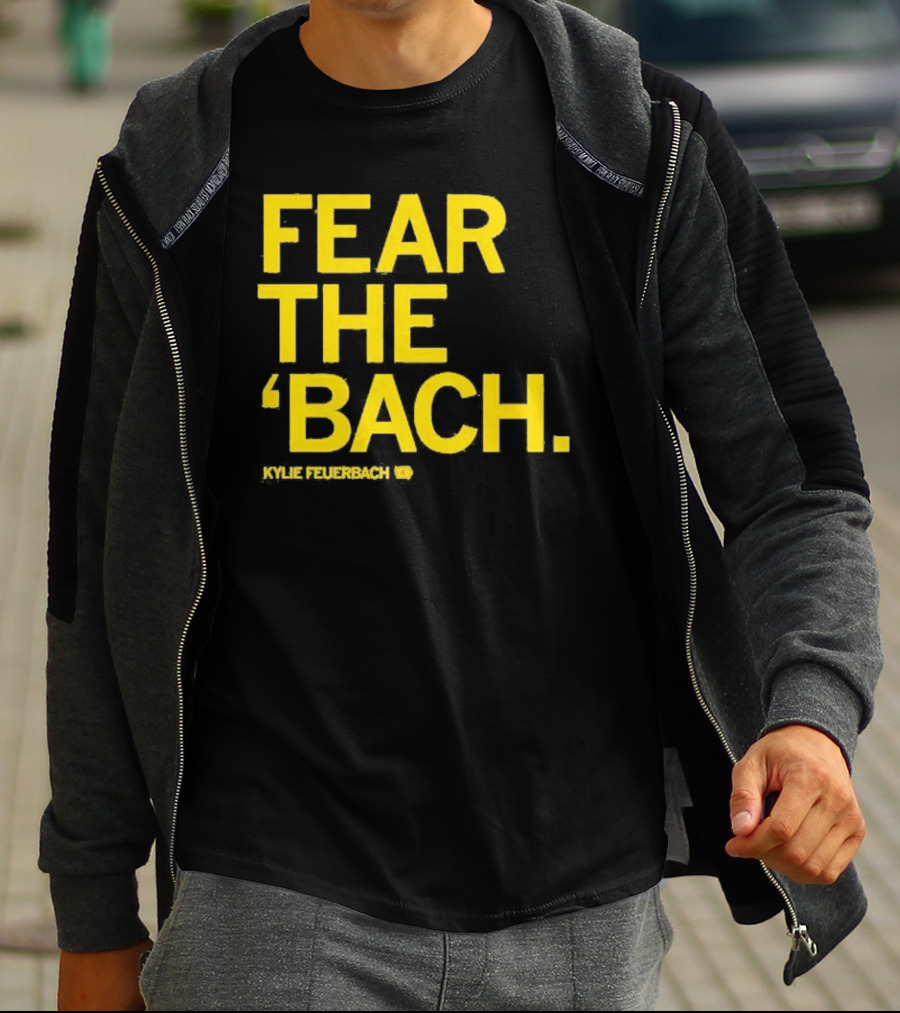 Fear The 'Bach Kylie Feuerbach Iowa Hawkeyes T-Shirt