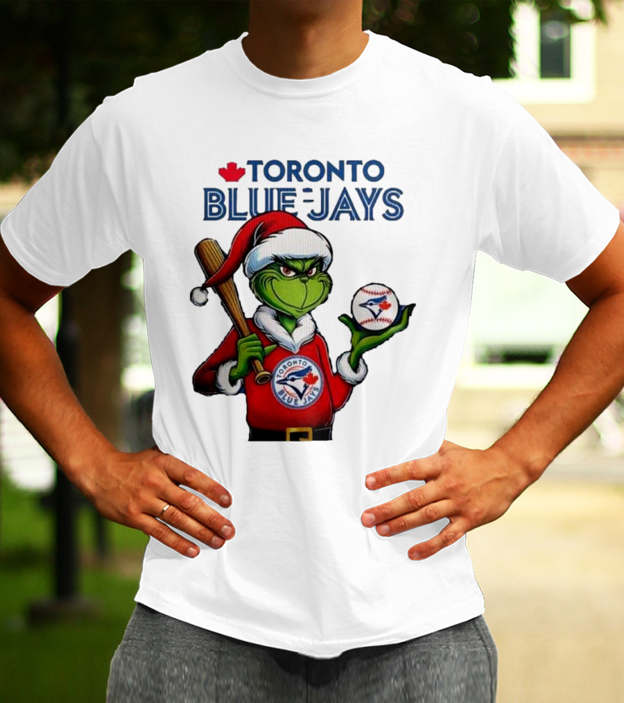 Toronto Blue Jays The Grinch Grinchmas Christmas T-Shirt