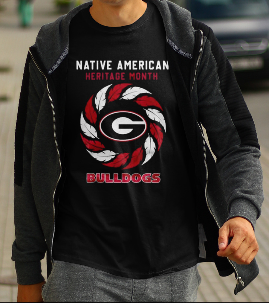 Native American Heritage Month Georgia Bulldogs T-Shirt