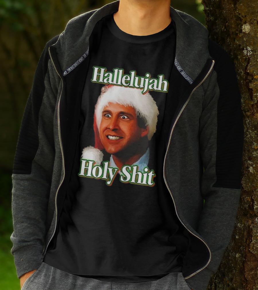 Hallelujah Holy Shit Christmas Vacation T-Shirt