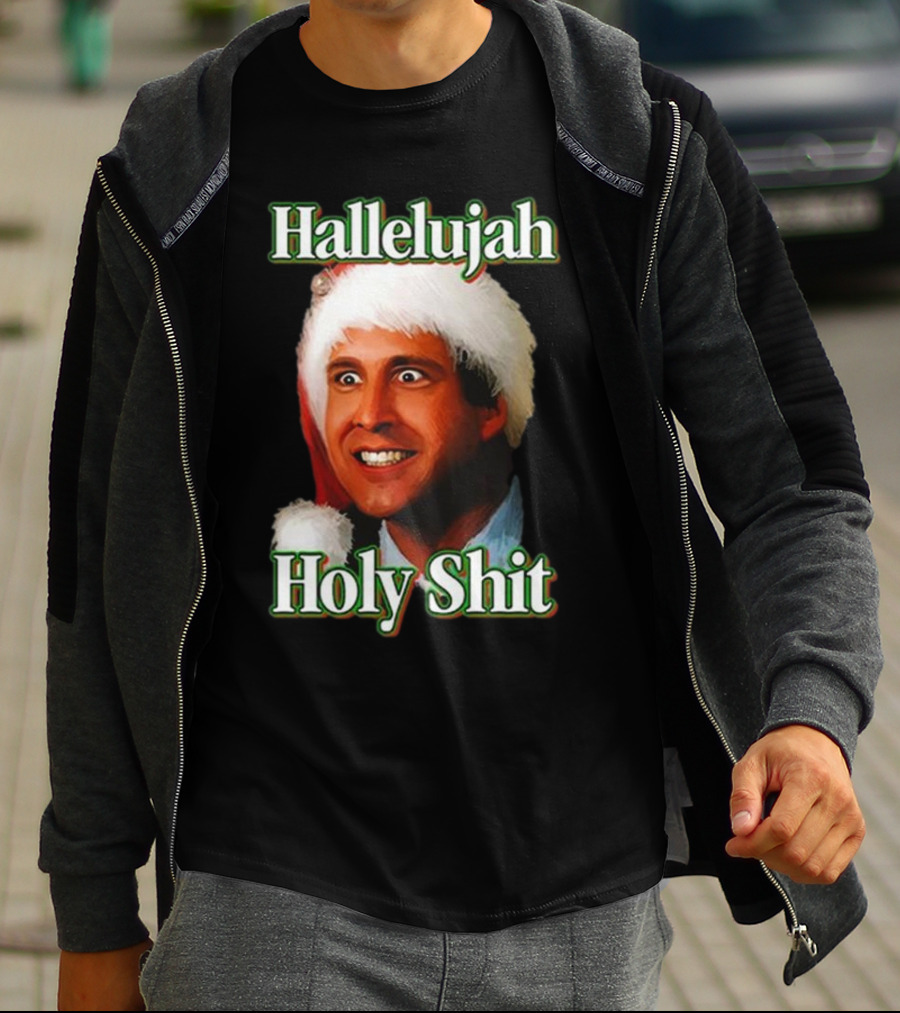 Hallelujah Holy Shit Christmas Vacation T-Shirt
