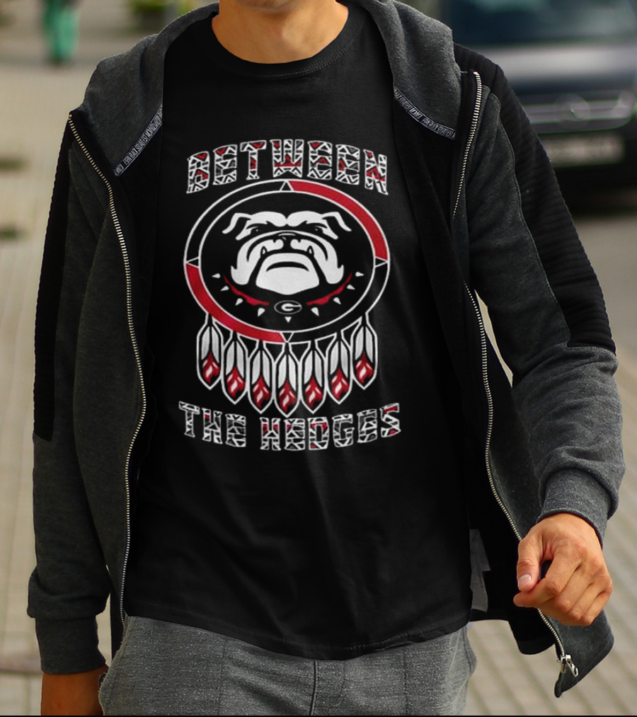 Georgia Bulldogs Between The Hedges Native American Heritage Month T-Shirt