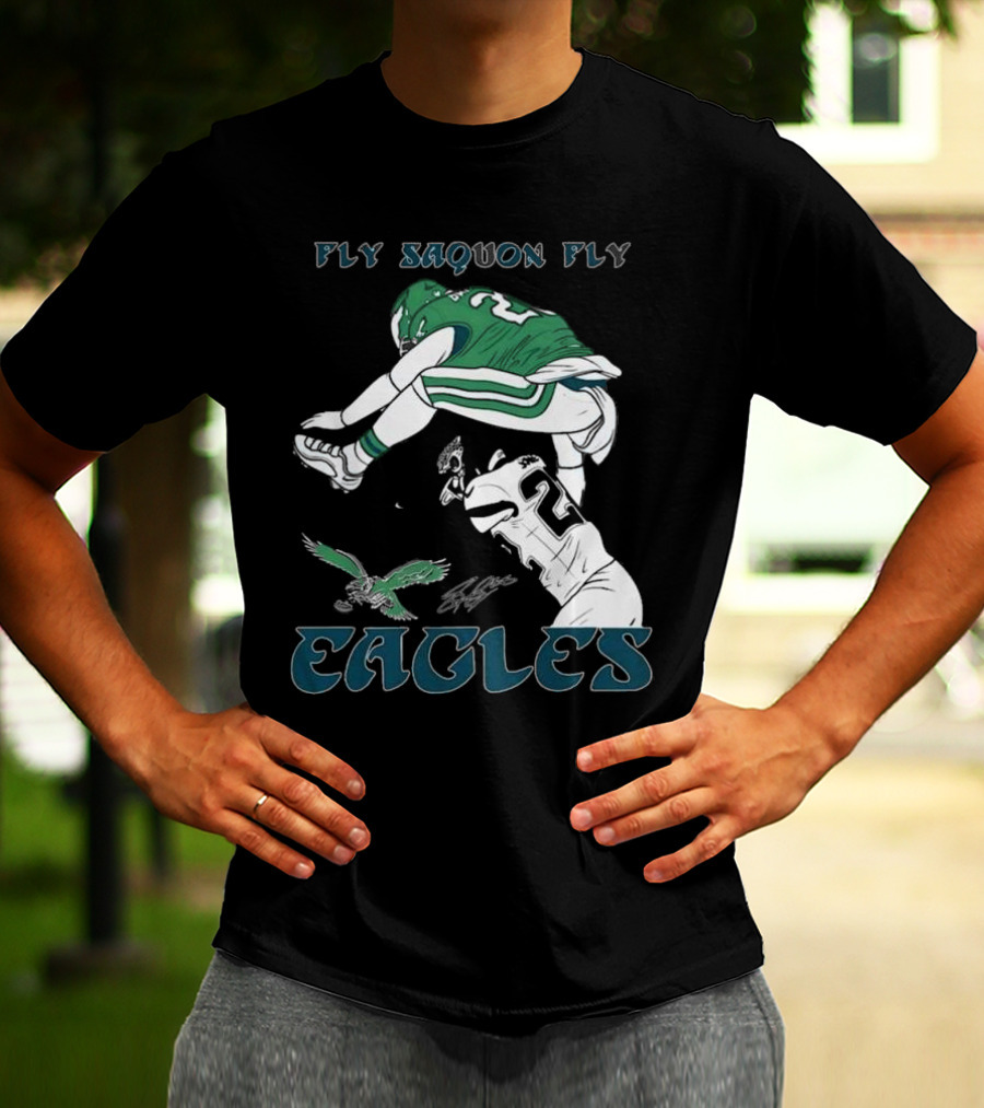 Fly Saquon Fly Eagles T-Shirt