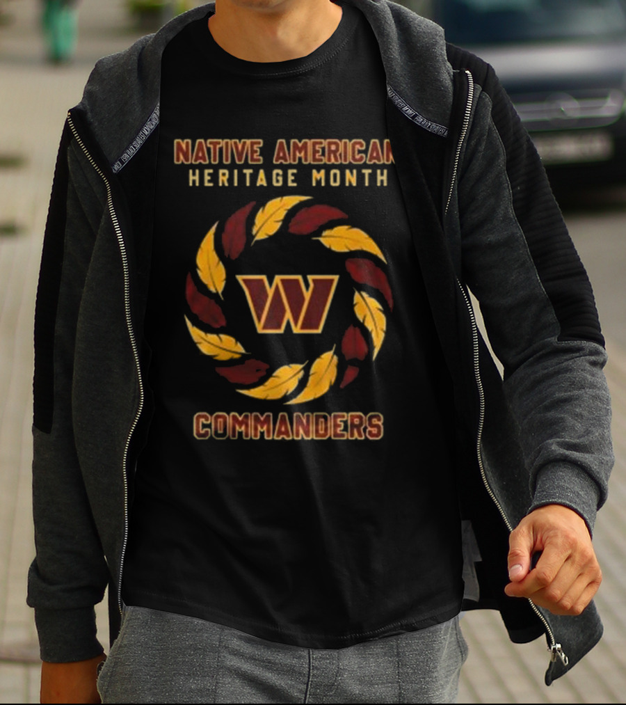 Washington Commanders Native American Heritage Month T-Shirt