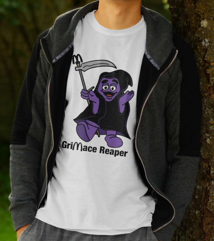 Grimace Reaper Grimace McDonald’s Crossover T-Shirt