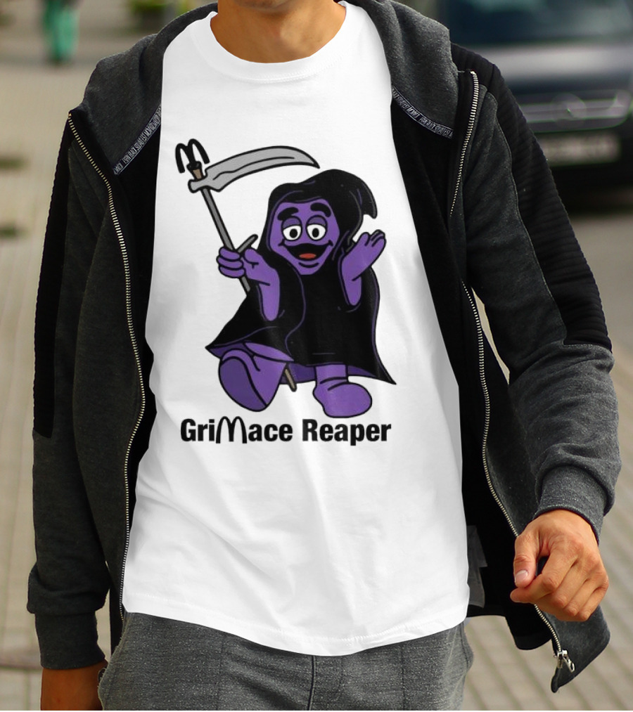 Grimace Reaper Grimace McDonald’s Crossover T-Shirt