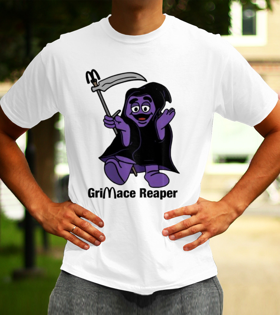 Grimace Reaper Grimace McDonald’s Crossover T-Shirt