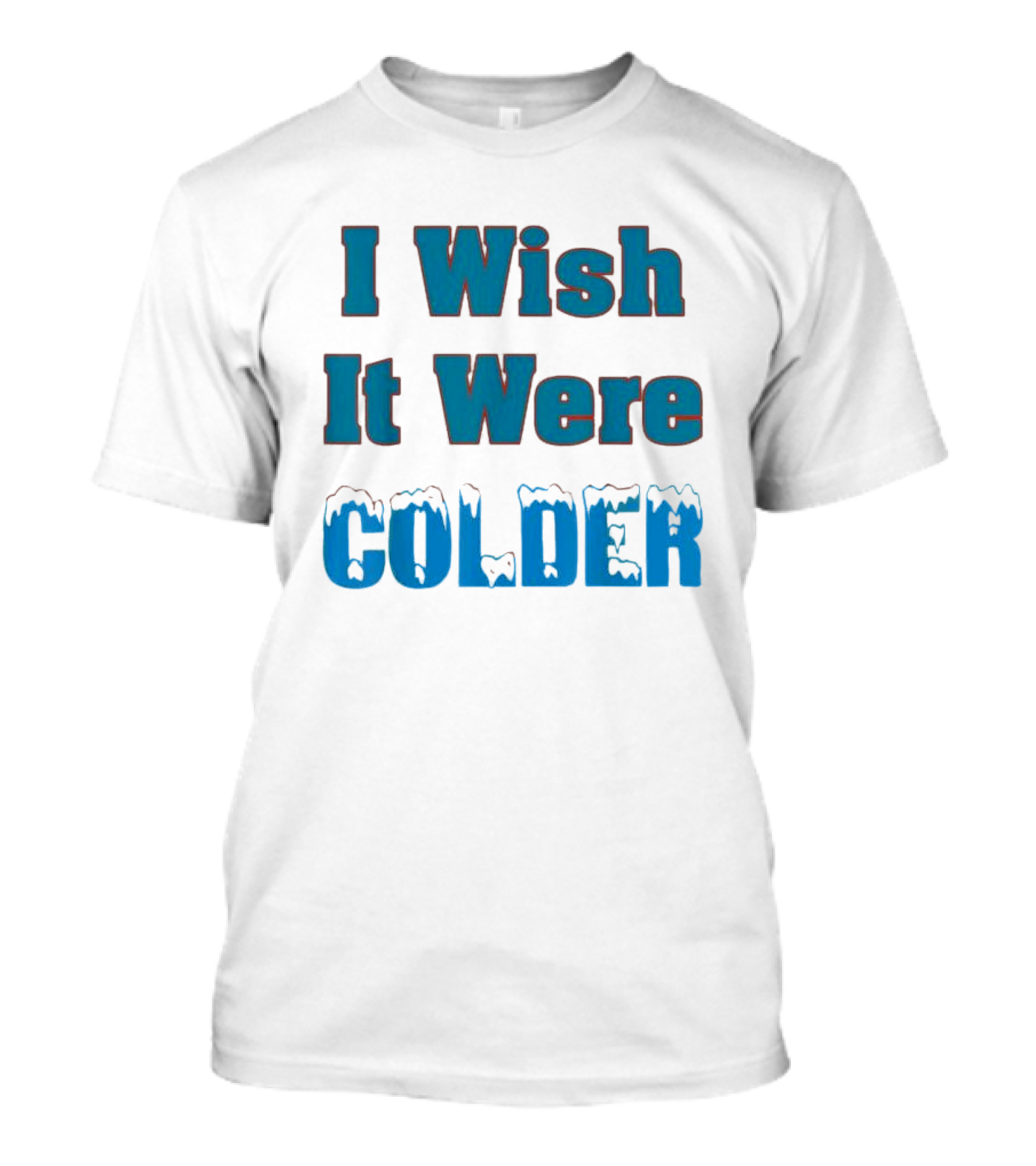I Wish It Were Colder Miami Dolphins T-Shirt