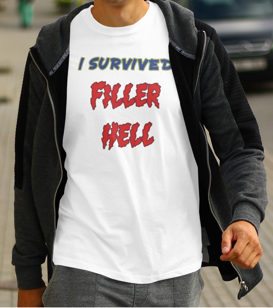 I Survived Filler Hell Anime Fan T-Shirt