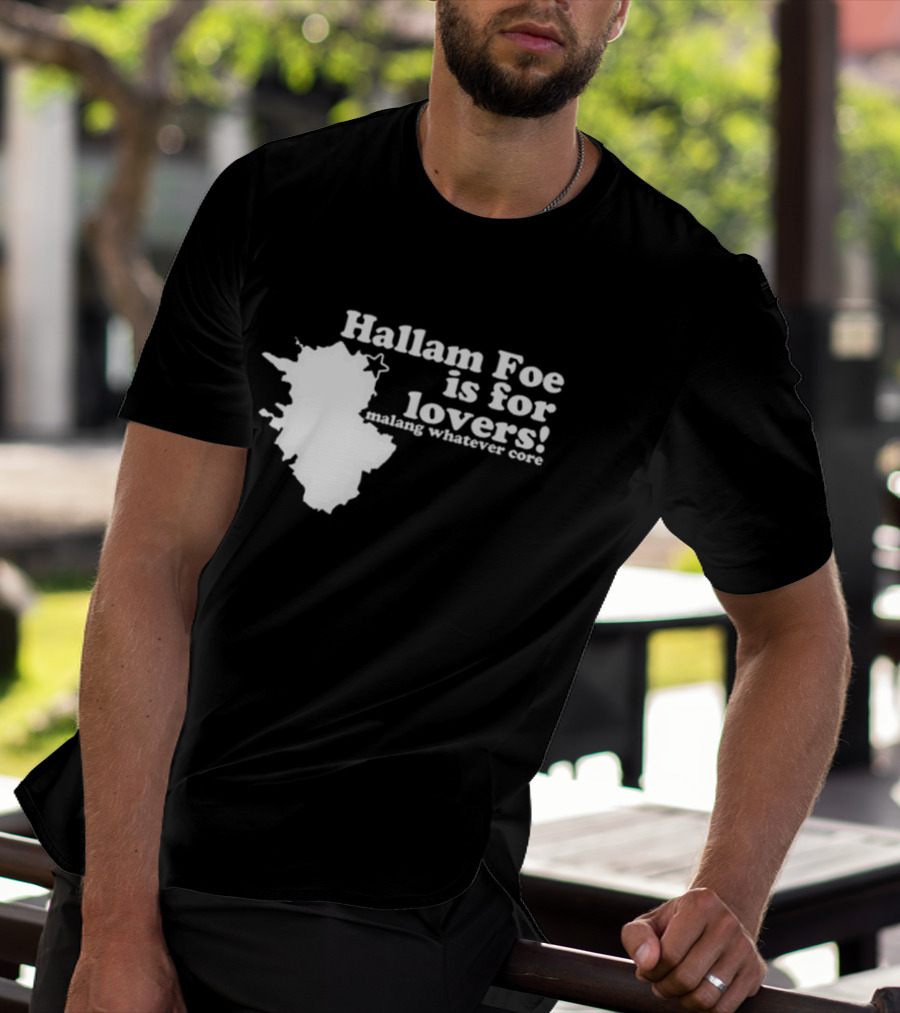 Hallam Foe Is For Lovers Malang Whatever Core Map Star T-Shirt