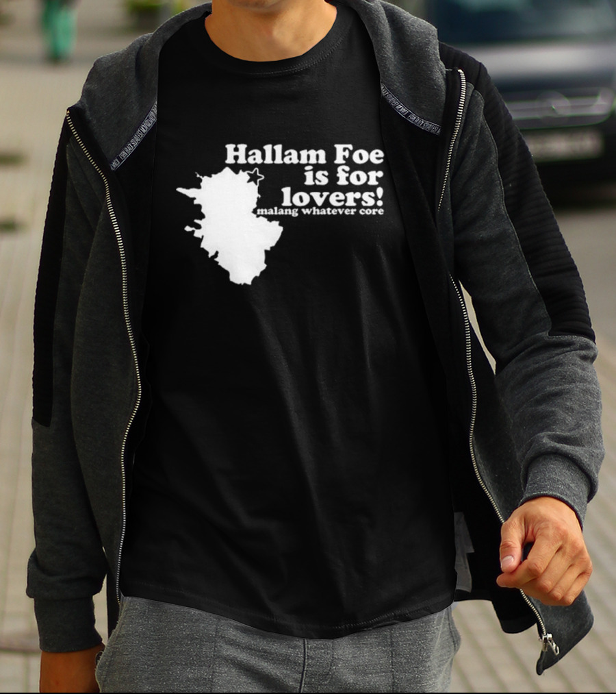 Hallam Foe Is For Lovers Malang Whatever Core Map Star T-Shirt