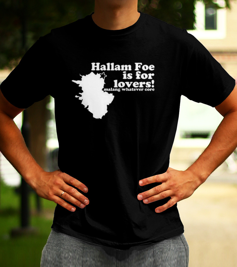 Hallam Foe Is For Lovers Malang Whatever Core Map Star T-Shirt