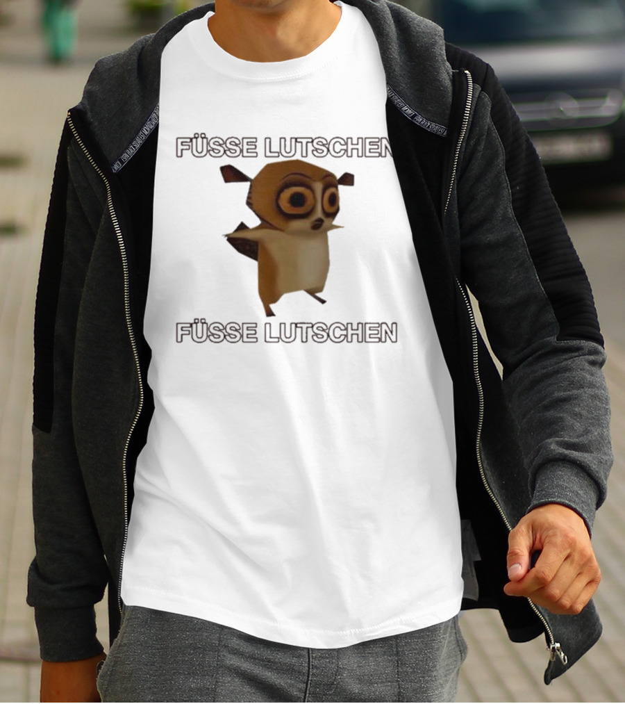 Füsse Lutschen Diesersandler Mort Lemur T-Shirt