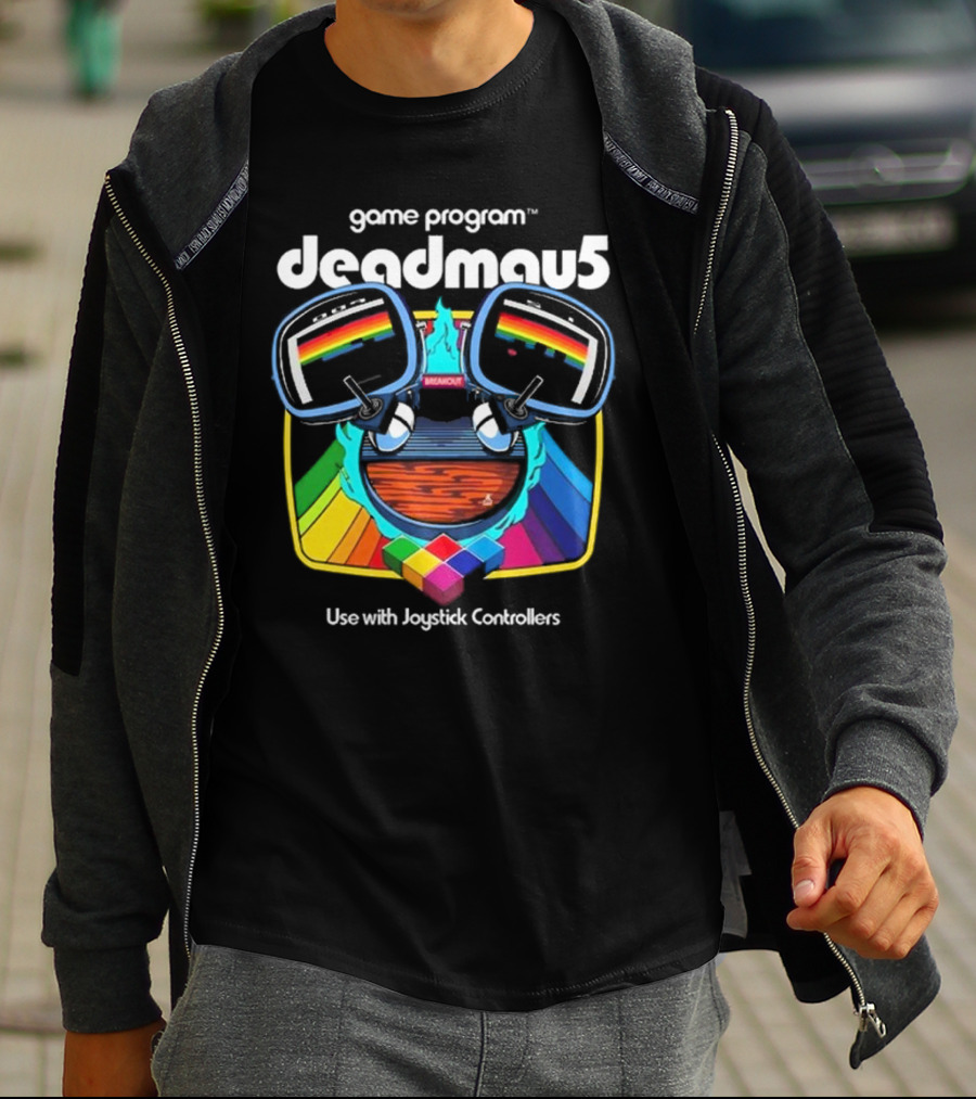 Game Program Deadmau5 Breakout Use With Joystick Controllers T-Shirt