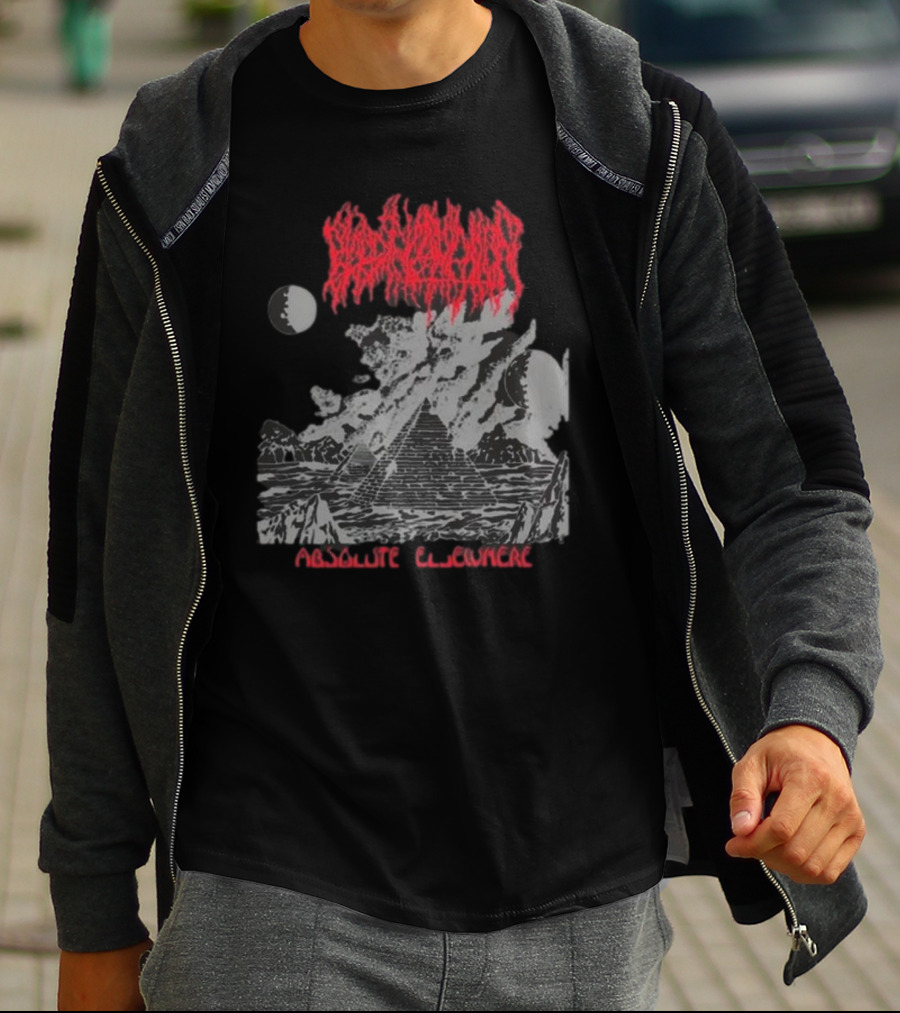 Blood Incantation Absolute Elsewhere Pyramid Lunar Art NA T-Shirt