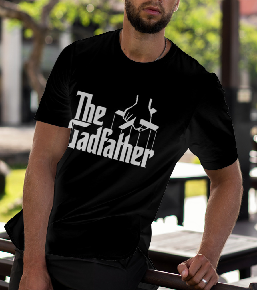 The Gadfather Gad Saad Parody Puppet Strings T-Shirt