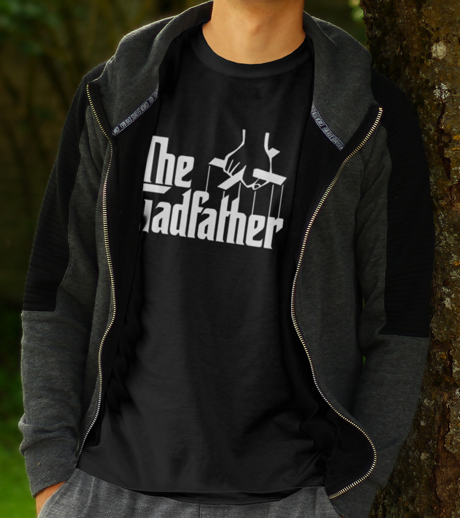 The Gadfather Gad Saad Parody Puppet Strings T-Shirt