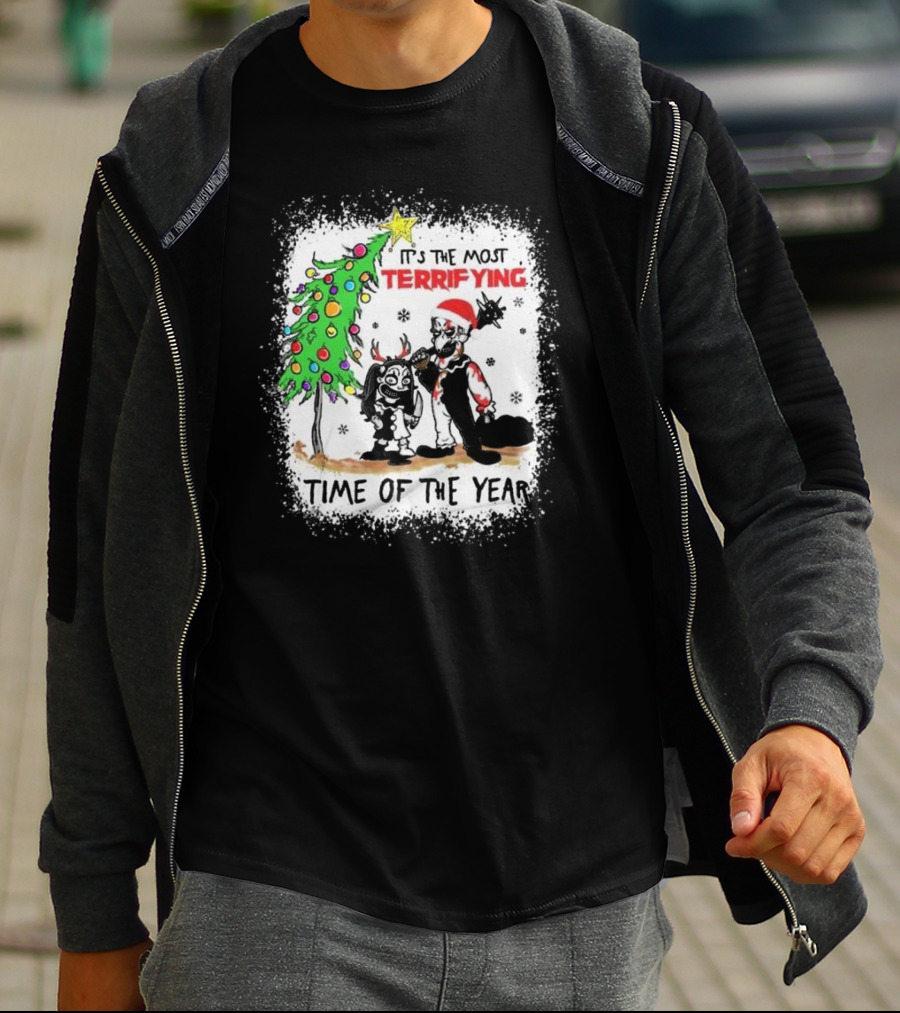 It's The Most Terrifying Time Of The Year Christmas T-Shirt