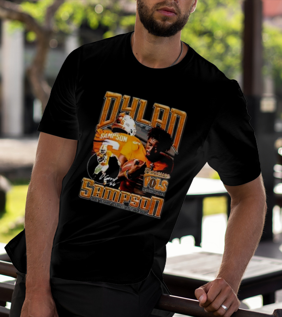 Dylan Sampson Vols Rushing Touchdown Breakout NIL T-Shirt