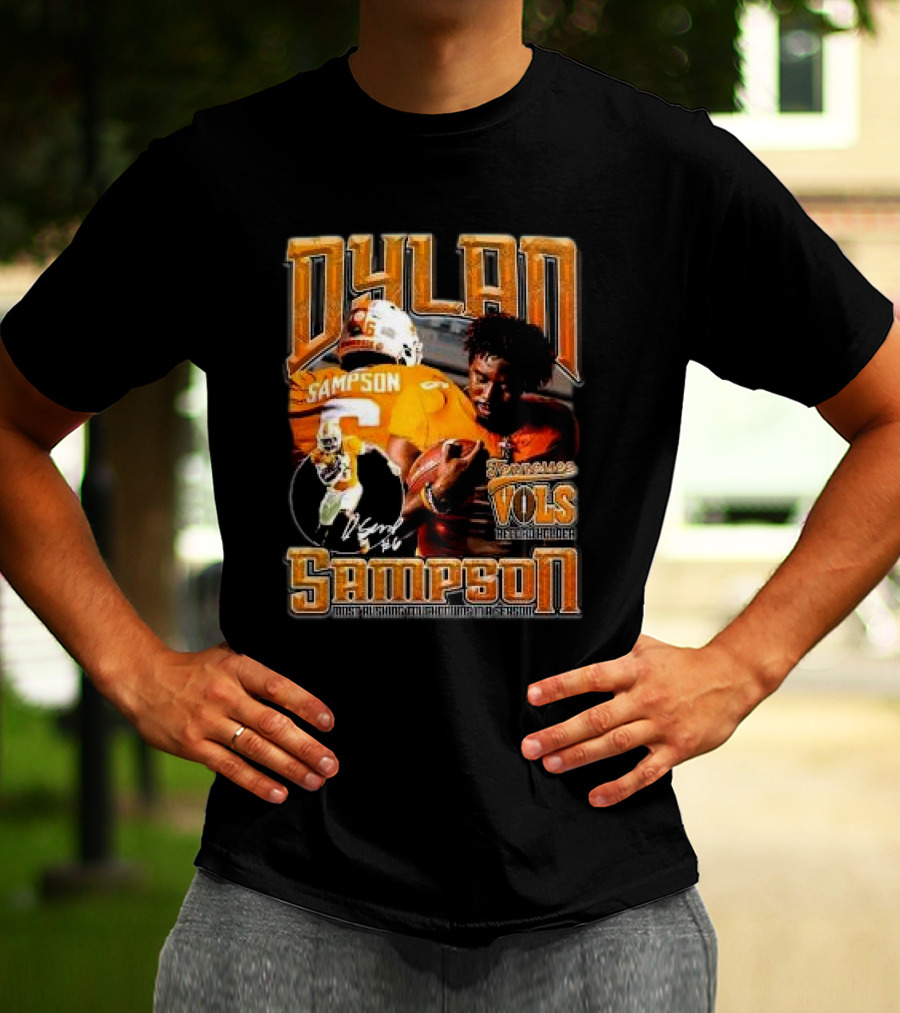 Dylan Sampson Vols Rushing Touchdown Breakout NIL T-Shirt