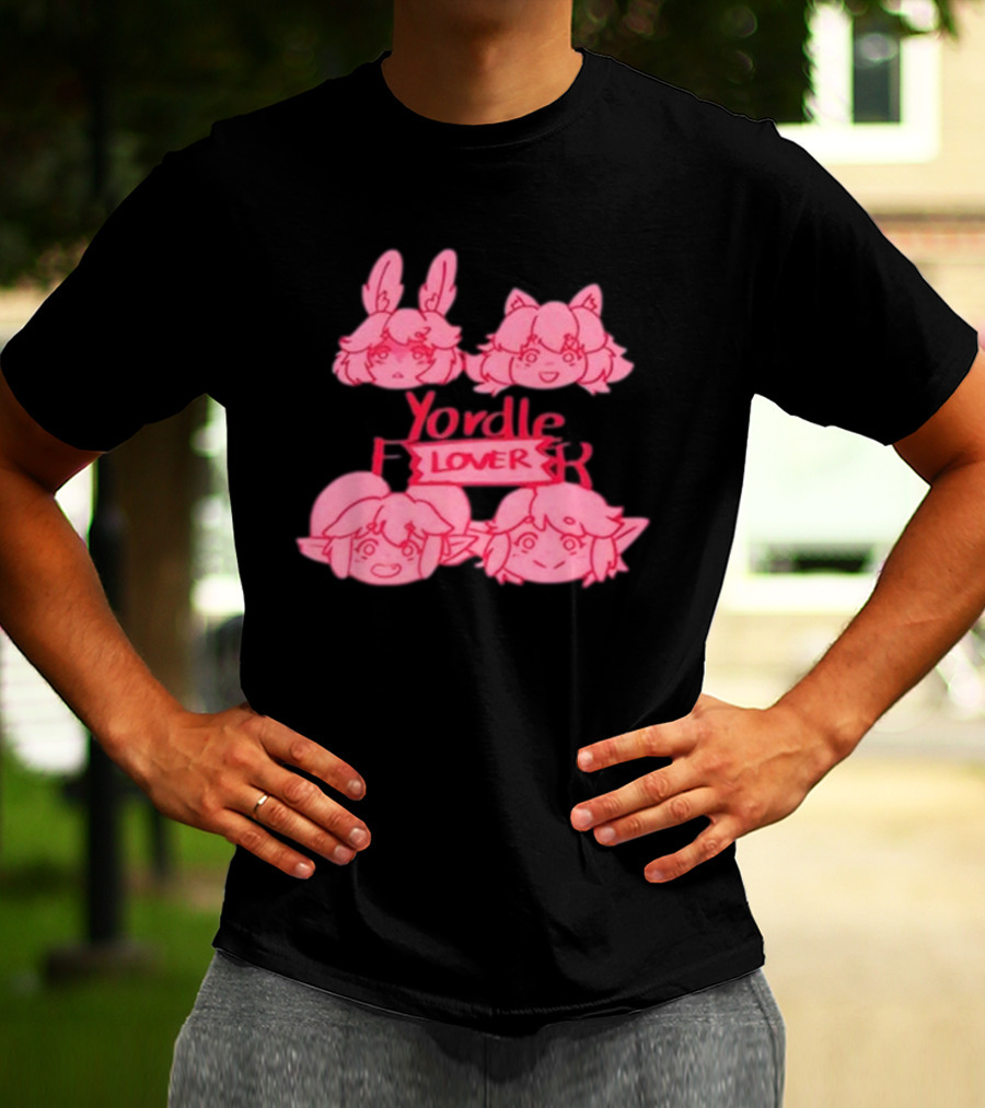 Yordle Lover Warullaby Bunny Cat Ears Faces T-Shirt
