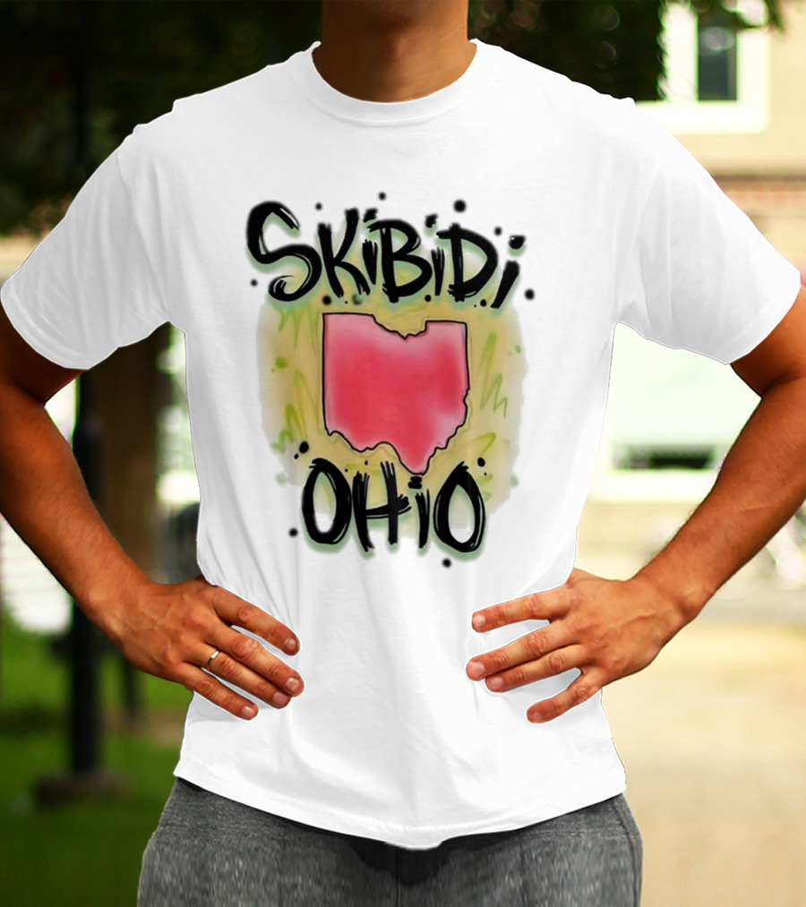 Foolish Gamers Skibidi Ohio Map T-Shirt