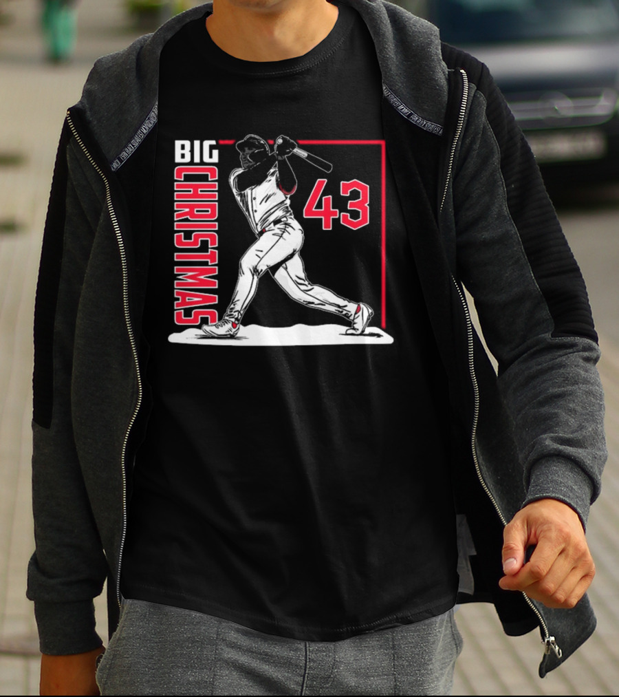 Big Christmas 43 Baseball Cleveland Guardians T-Shirt