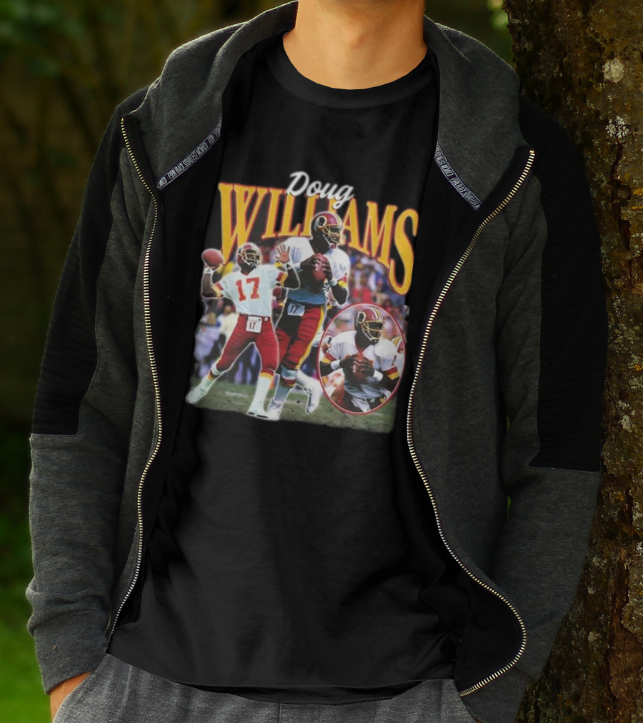 Doug Williams Football Legend NFL Quarterback Redskins T-Shirt