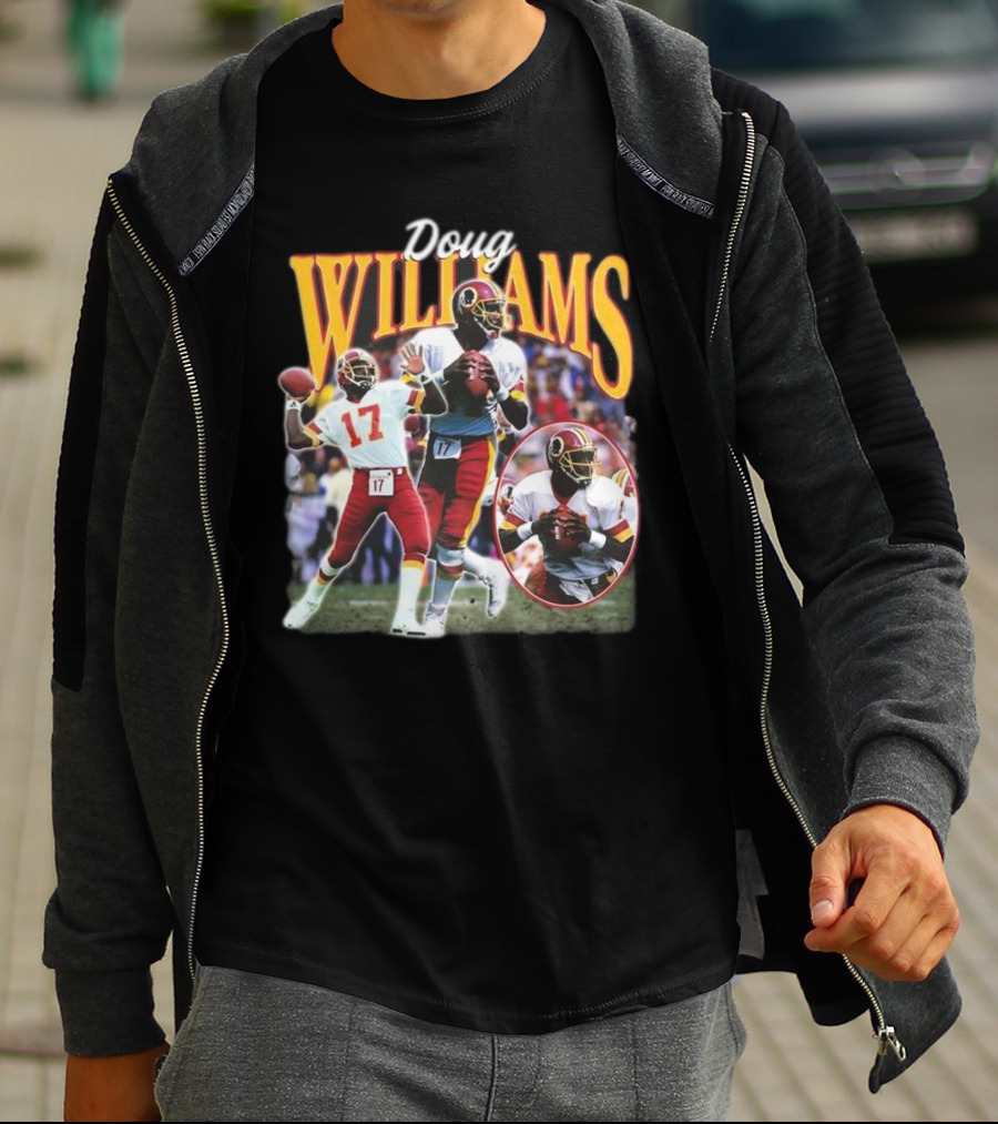 Doug Williams Football Legend NFL Quarterback Redskins T-Shirt