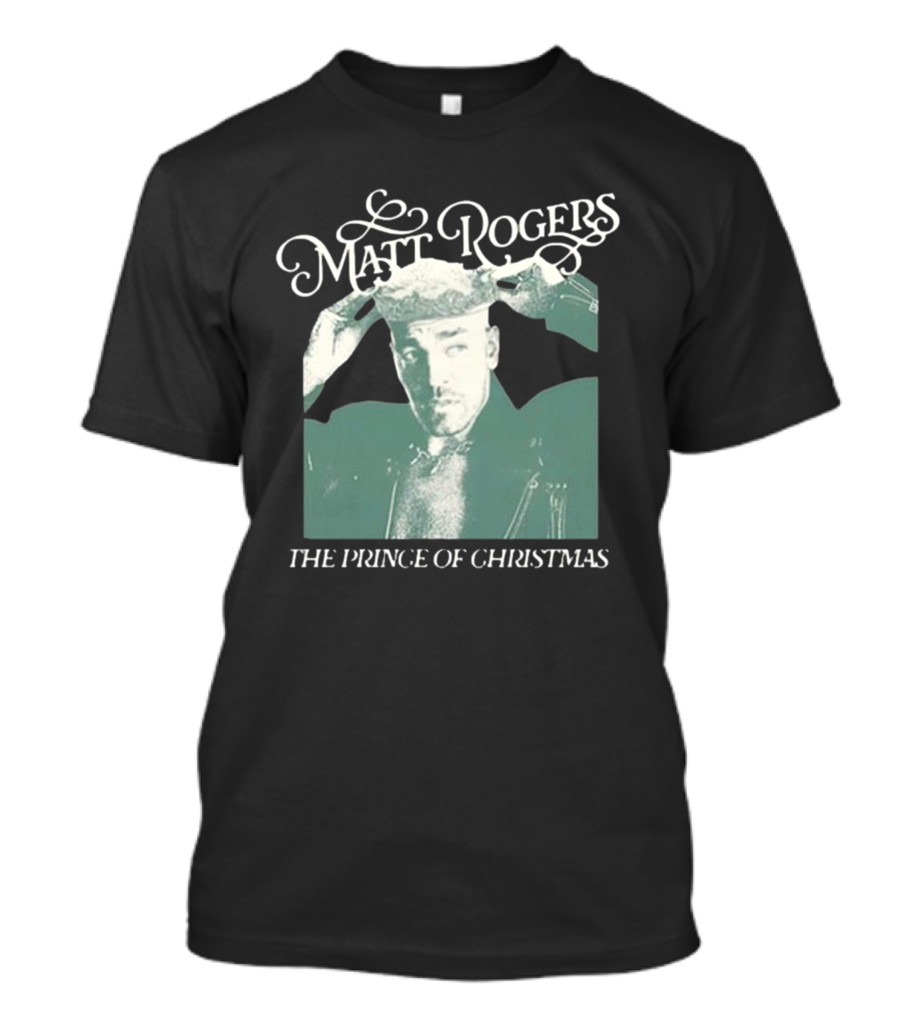Matt Rogers The Prince Of Christmas Retro Style Holiday T-Shirt
