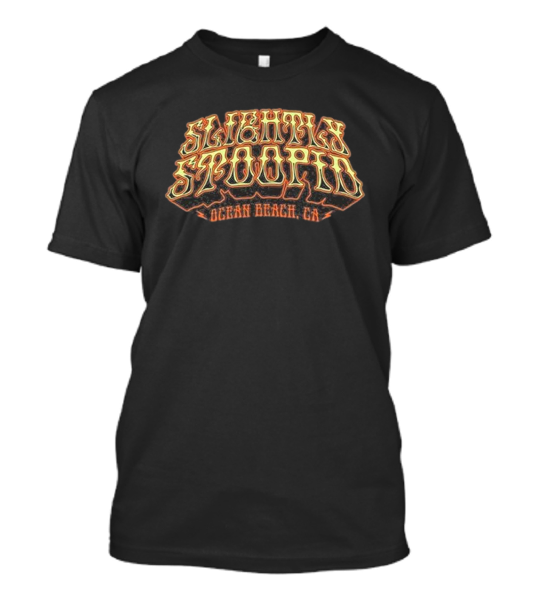 Slightly Stoopid Ocean Beach CA Griffin Lightning Band T-Shirt