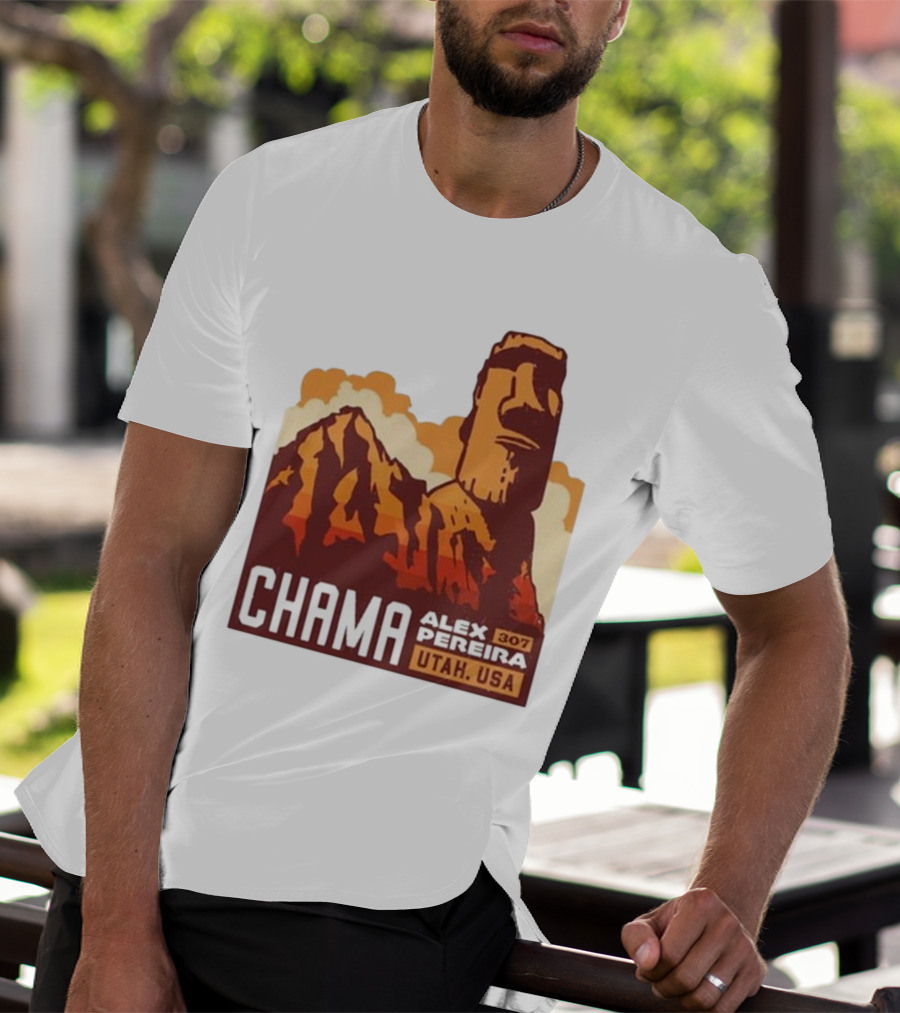 Chama Alex Pereira 307 Stonehead Utah USA T-Shirt