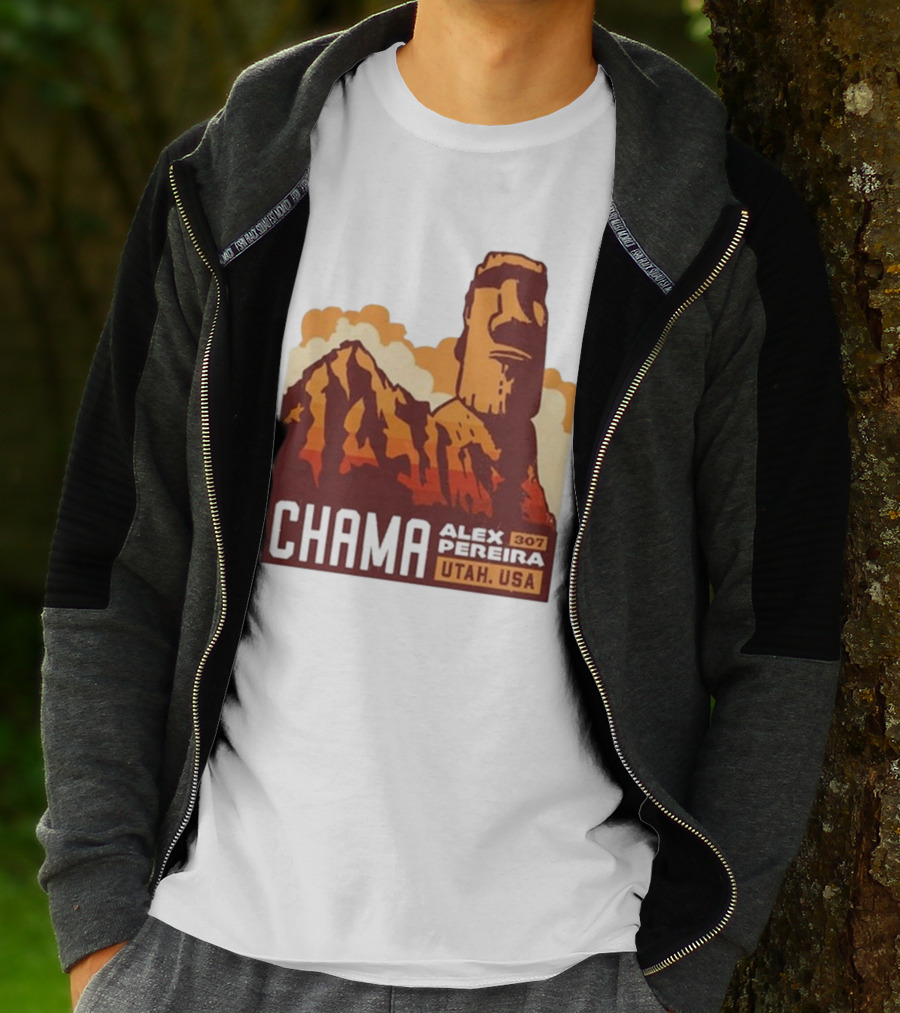 Chama Alex Pereira 307 Stonehead Utah USA T-Shirt