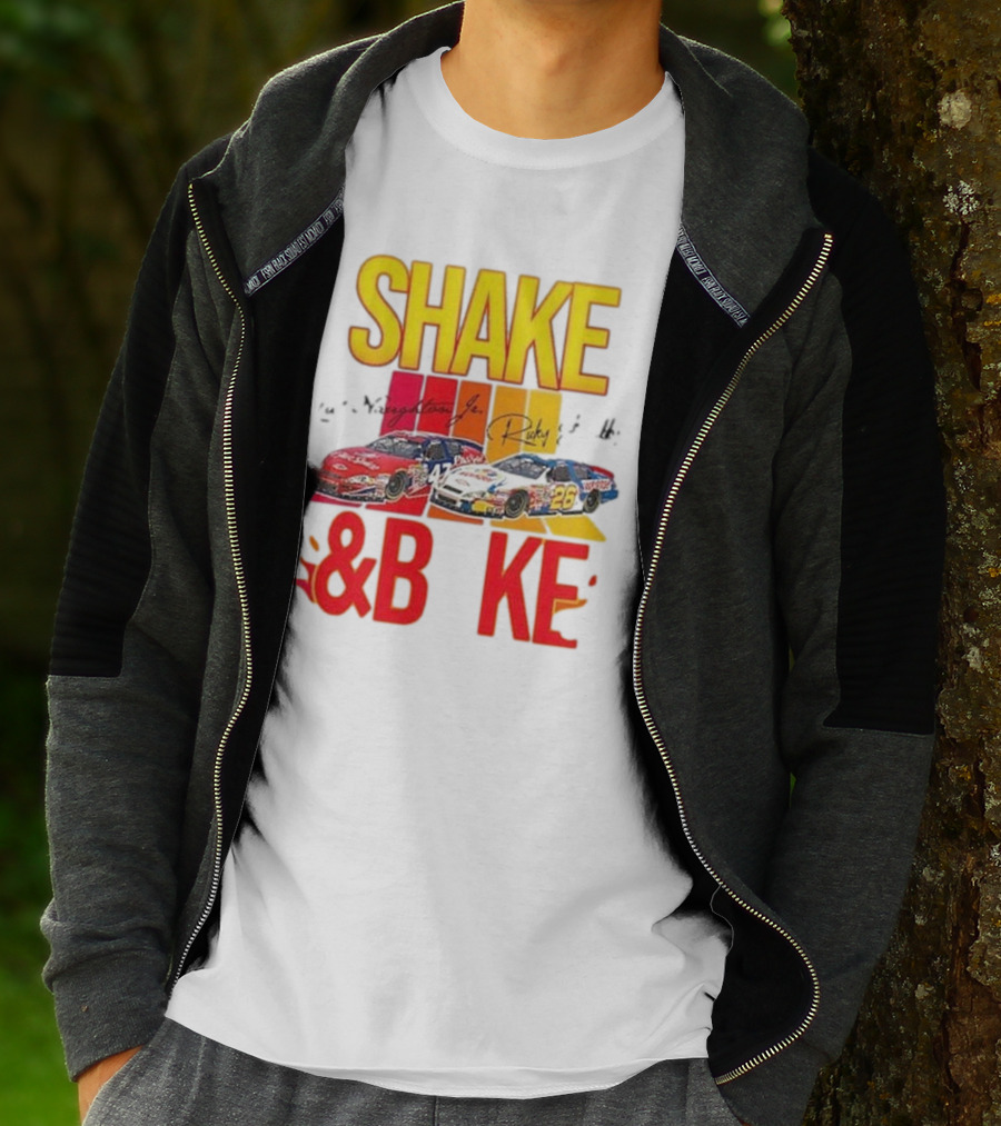 SHAKE And BAKE NASCAR Racing Talladega Nights Ricky Bobby T-Shirt
